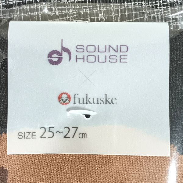 外観 スニーカー丈 福助 サウンドハウスお姉さん靴下 タグ