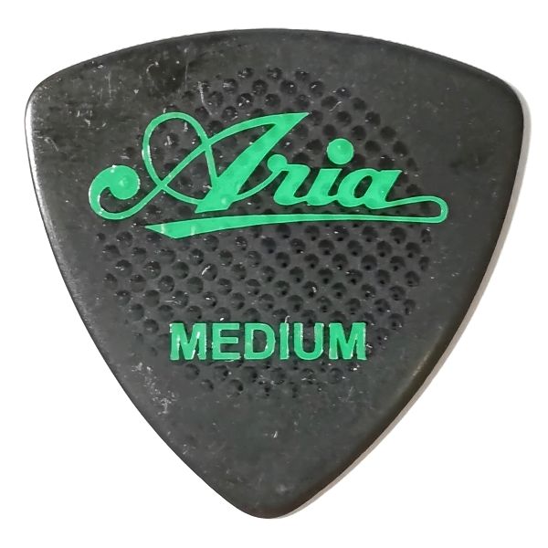 ARIA RUBBER GRIP -Triangle- Pick P-RG01/075 BK MEDIUM 0.75mm その1