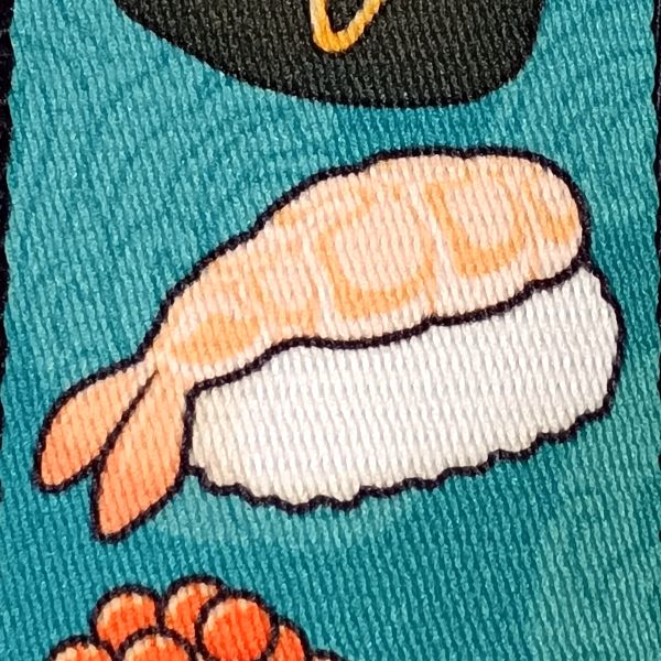 デザイン LEVY'S ( レヴィース ) MP2TG-001 Sushi 寿司柄ギターストラップ 海老の握り