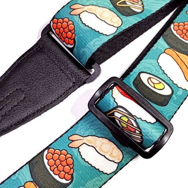 パーツ類 LEVY'S ( レヴィース ) MP2TG-001 Sushi 寿司柄ギターストラップ