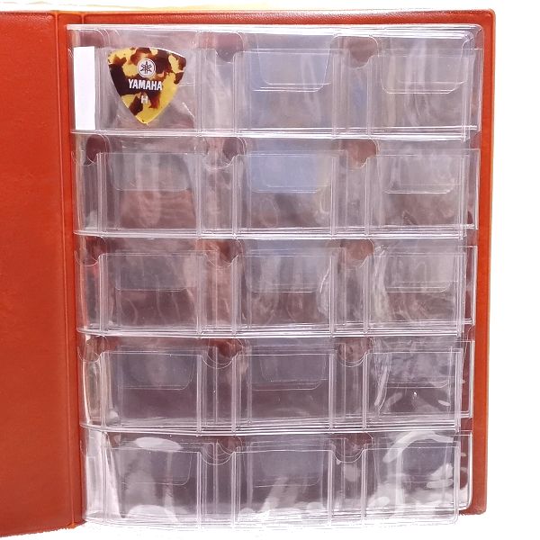 使い方 テージー ギターピックアルバム ZGP3208 見出しとピック収納