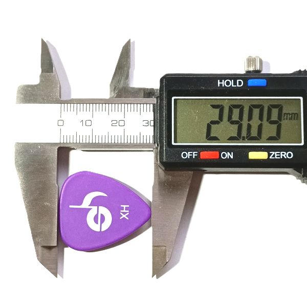 寸法 PLAYTECH ティアドロップピック XH 縦幅