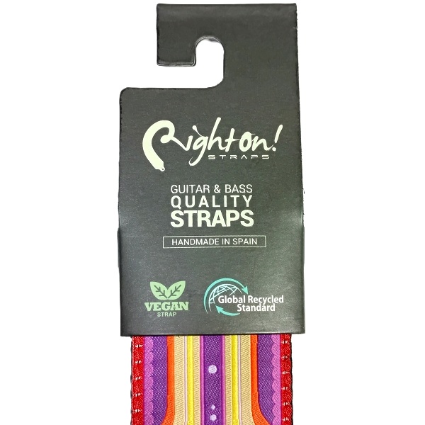 製造国 RightON!STRAPS LAUREL ギターストラップ ヘッダーカード