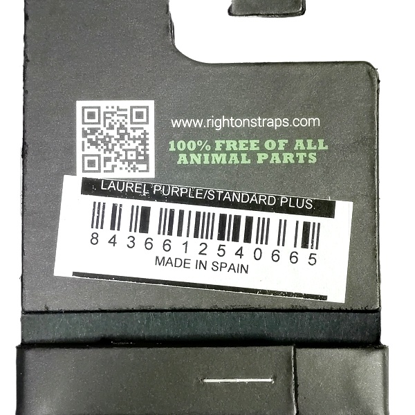 仕様 RightON!STRAPS LAUREL ギターストラップ 100％ FREE OF ALL ANIMAL PARTS