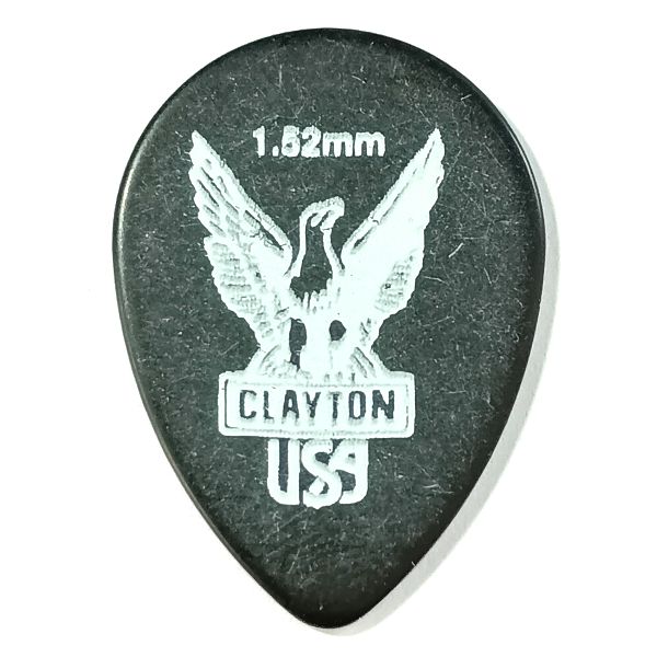 【SSR】Clayton USA Guitar Picks Delrin Small Teardrop【1.52mm】 表
