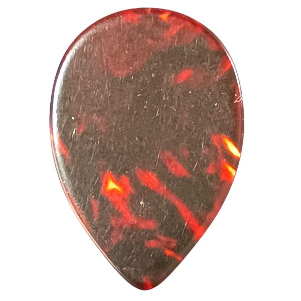 【SR】D'Andrea Pick GAUGED -RG358- TORTOISE SHELL CELLULOID Heavy【0.96mm】 裏
