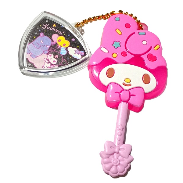 Scorelay Japan (スコアレイジャパン) クロミ ピック（サンリオ）をハメパチにロリポップキャンディチャームを装着した画像