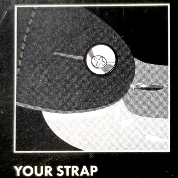 Fender x Third Man Hardware Strap Blocks パッケージ裏 取り付け方法イラスト1